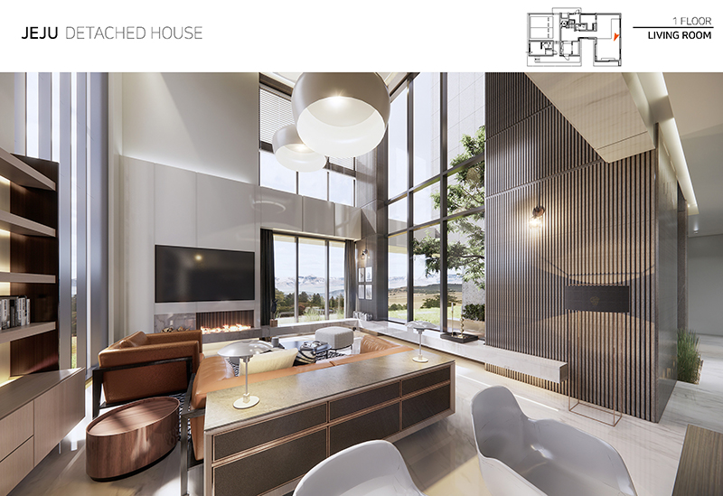 제주 단독주택 전원주택 주거 프로젝트 인테리어 설계